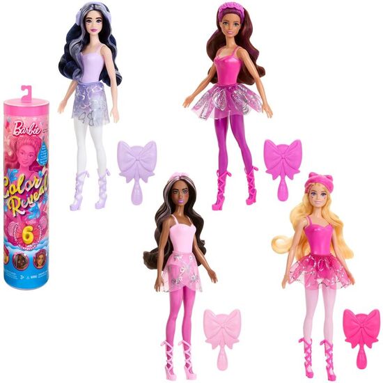 MUÑECA COLOR REVEAL SERIE BAILARINAS DE BALLET BARBIE SURTIDO image 0
