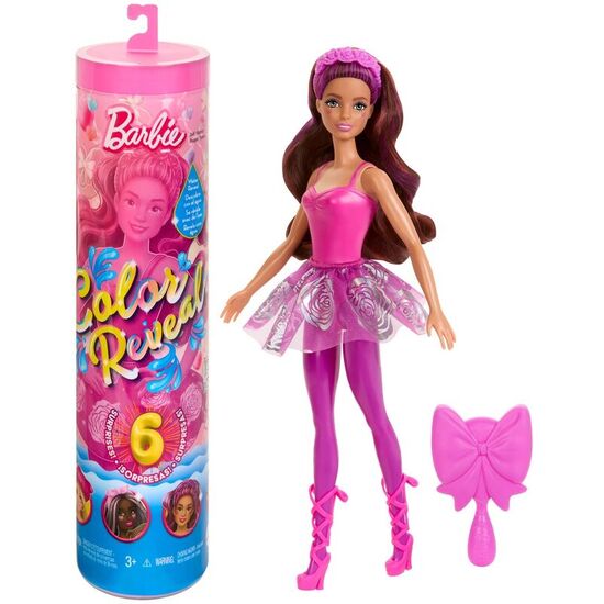 MUÑECA COLOR REVEAL SERIE BAILARINAS DE BALLET BARBIE SURTIDO image 1
