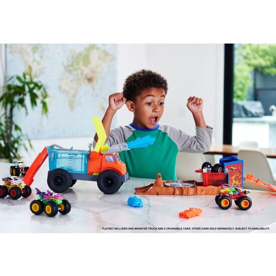 PISTA RESCATE ARENA SMASHERS MONSTER TRUCKS HOT WHEELS image 1