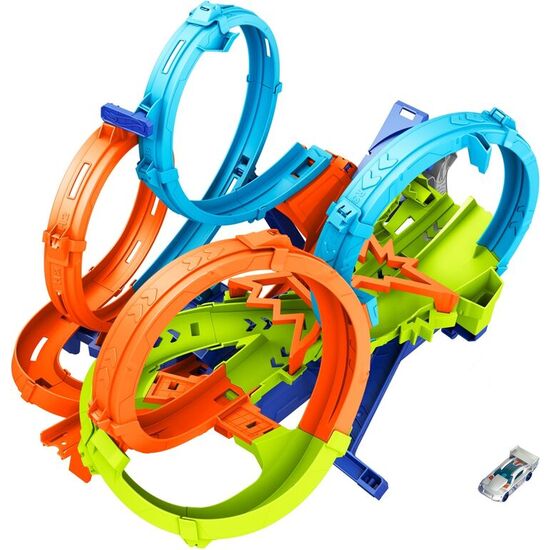 PISTA COLISION 4 LOOPINGS HOT WHEELS ACTION image 2