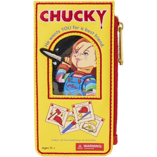 TARJETERO CHILDS PLAY CHUCKY LOUNGEFLY image 0