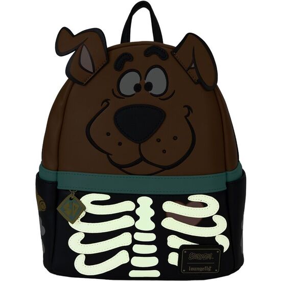 MOCHILA SKELETON SCOOBY DOO LOUNGEFLY 26CM image 0