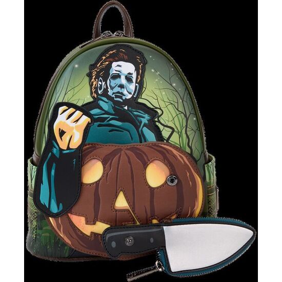 MOCHILA MICHAEL MYERS HALOWEEN LOUNGEFLY 26CM image 1