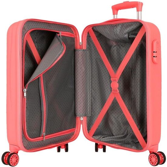 MALETA TROLLEY ABS CUDDLE ME CORAL STITCH DISNEY 55CM image 2