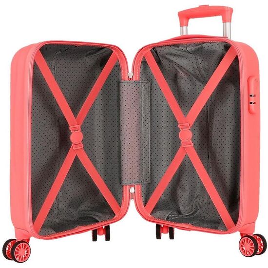 MALETA TROLLEY ABS CUDDLE ME CORAL STITCH DISNEY 50CM image 3