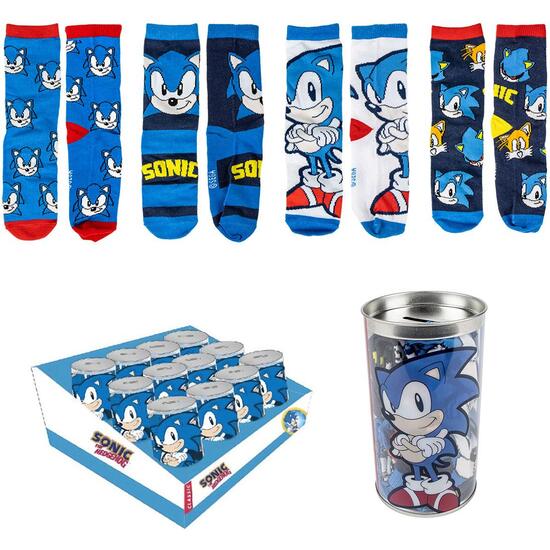PACK CALCETINES 4 PIEZAS SONIC image 0