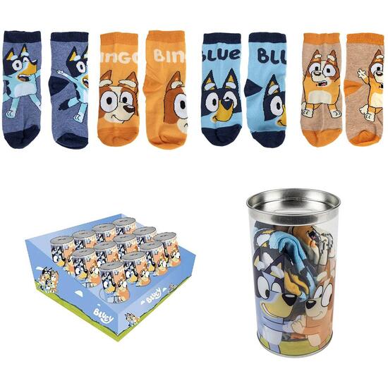 PACK CALCETINES 4 PIEZAS BLUEY image 0