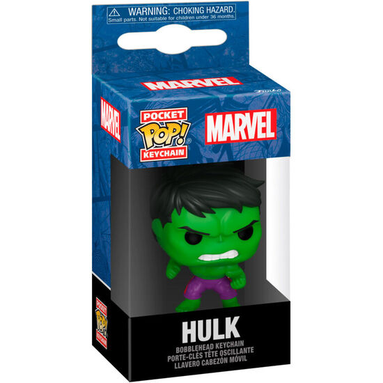 LLAVERO POCKET POP MARVEL HULK CLASSICS image 0