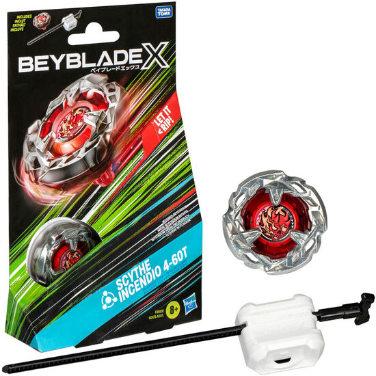 JUEGO SCYTHE INCENDIO 4-60T BEYBLADEX image 0