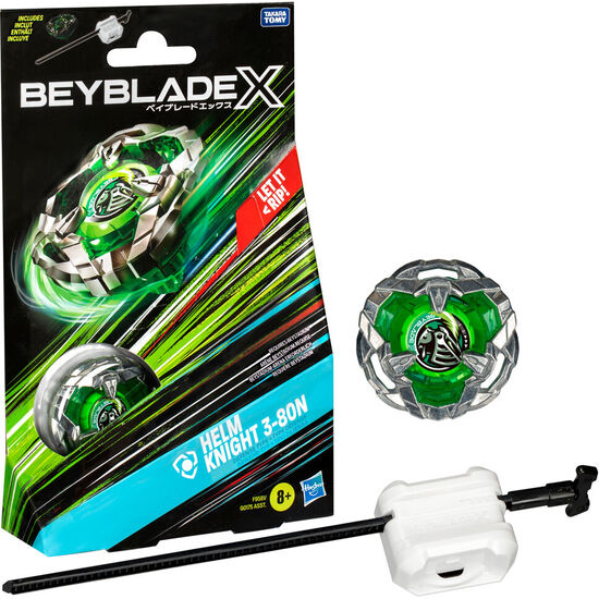 JUEGO HELM KNIGHT 3-80N BEYBLADEX image 0
