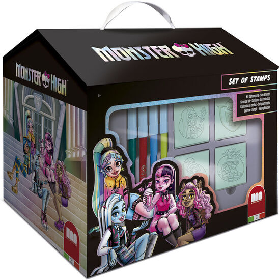 SET PAPELERIA CASA MONSTER HIGH 20PZS image 0