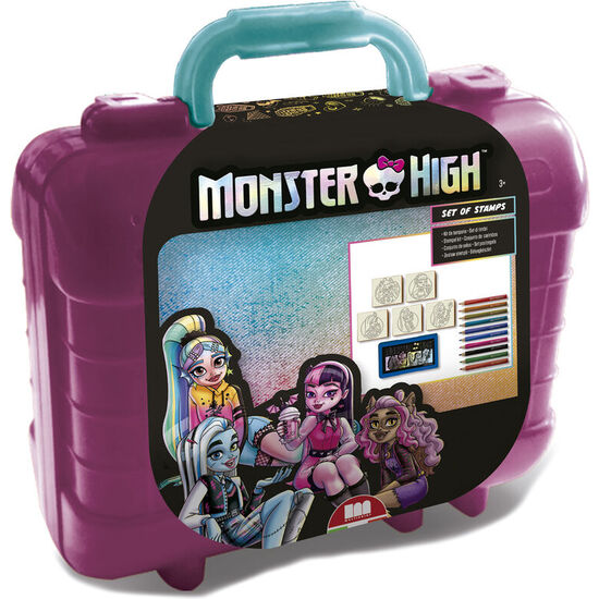 MALETIN PAPELERIA MONSTER HIGH 19PZS image 0