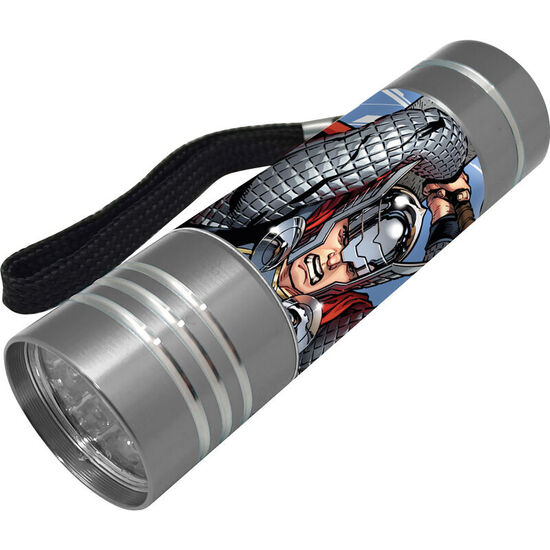 LINTERNA LED ALUMINIO LOS VENGADORES AVENGERS MARVEL SURTIDO image 2