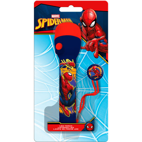 LINTERNA LED GRANDE SPIDERMAN MARVEL image 1