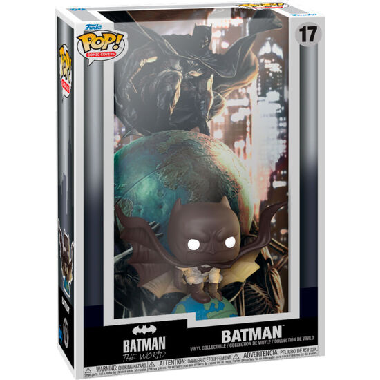 FIGURA POP COMIC COVER DC COMICS BATMAN THE WORLD image 1
