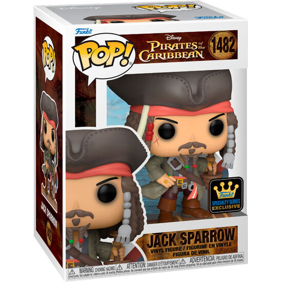 FIGURA POP PIRATAS DEL CARIBE JACK SPARROW EXCLUSIVE image 0