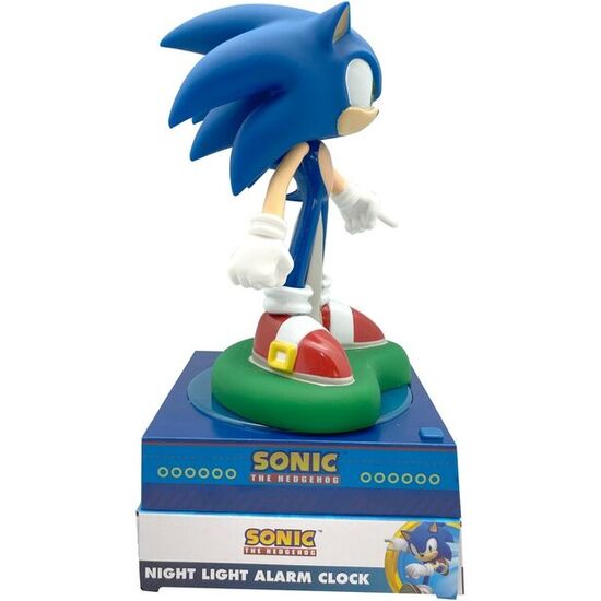 LAMPARA 3D CON DESPERTADOR SONIC THE HEDGEHOG image 3