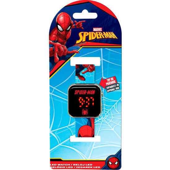 RELOJ LED SPIDERMAN MARVEL image 1