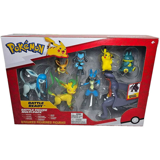BLISTER 8 FIGURAS BATTLE READY POKEMON image 1