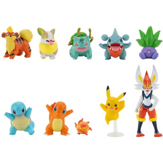 BLISTER 10 FIGURAS BATTLE READY POKEMON image 2