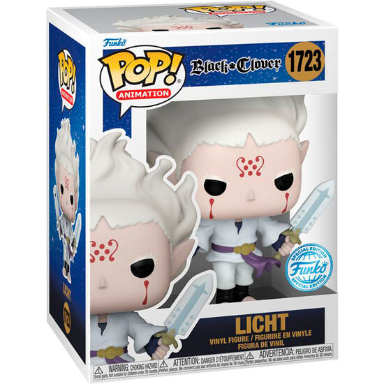 FIGURA POP BLACK CLOVER LICHT EXCLUSIVE image 1