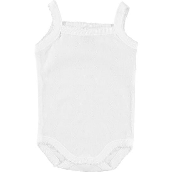 BODY TIRANTE FINO PERLE BLANCO TALLA 18 image 0