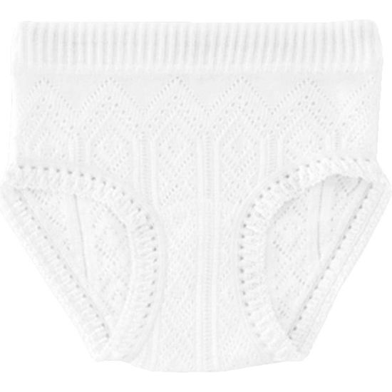 BRAGUITA NIÑA PERLE BLANCO TALLA 10 image 0