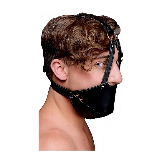 MOUTH HARNESS WITH BALL GAG image 3