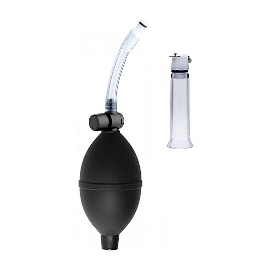 SIZE MATTERS CLITORAL PUMPING SYSTEM WITH DETACHABLE ACRYLIC CYL image 3
