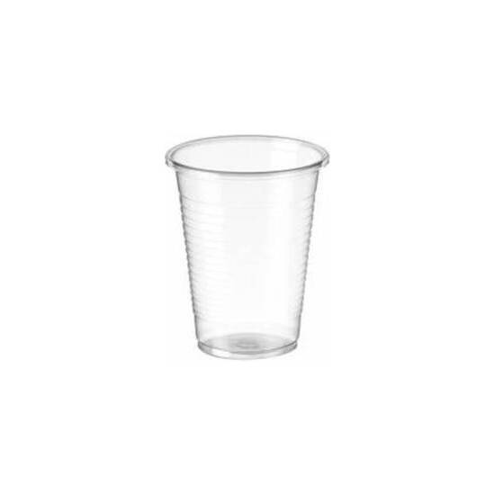 VASOS DE PLÁSTICO TRANSPARENTES 200CC, 100UDS image 0