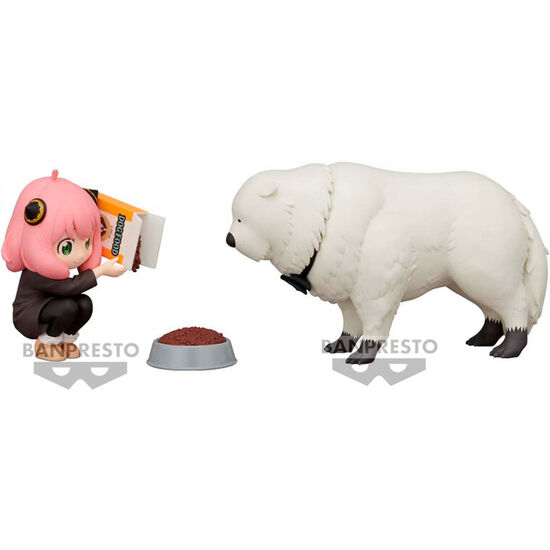 FIGURA ANYA FORGER & BOND FORGER II BREAK TIME SPY X FAMILY 13CM image 0