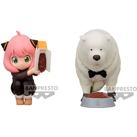 FIGURA ANYA FORGER & BOND FORGER II BREAK TIME SPY X FAMILY 13CM image 2