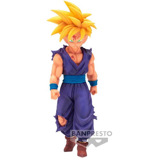 FIGURA SUPER SAIYAN SON GOHAN SOLID EDGE WORK DRAGON BALL Z 16CM image 0