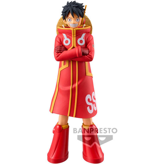 FIGURA MONKEY D LUFFY GRANDLINE SERIES ONE PIECE 16CM image 0