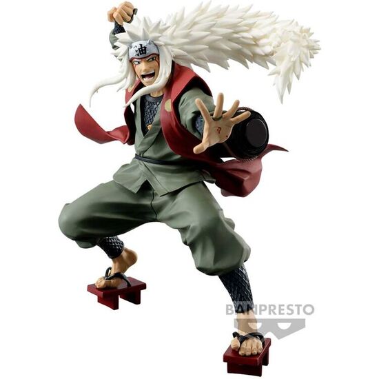 FIGURA JIRAIYA BANPRESTO COLOSSEUM NARUTO SHIPPUDEN 15CM image 0