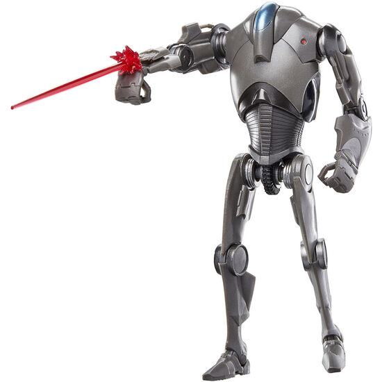 FIGURA SUPER BATTLE DROID ATTACK OF THE CLONES STAR WARS 15CM image 1