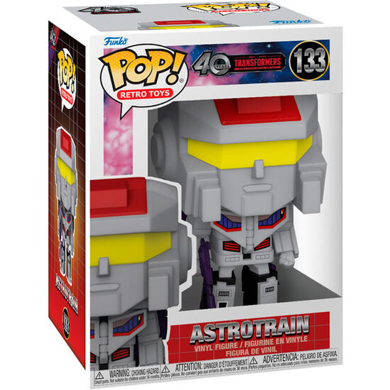 FIGURA POP TRANSFORMERS GENERATION 1 ASTROTRAIN image 0