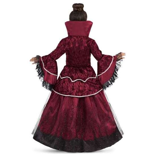 DISFRAZ REINA VAMPIRA VESTIDO Y ENAGUA TALLA 7-9 Y image 3