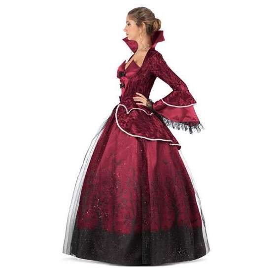 DISFRAZ REINA VAMPIRA VESTIDO Y ENAGUA TALLA XL image 1