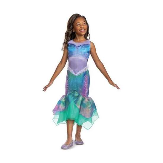 DISFRAZ DISNEY LA SIRENITA ARIEL CLASSIC TALLA 7-8 AÑOS image 0
