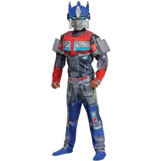 DISFRAZ HASBRO TRANSFORMERS OPTIMUS PRIME MUSCULO CLASSIC TALLA 7-8 AÑOS image 0