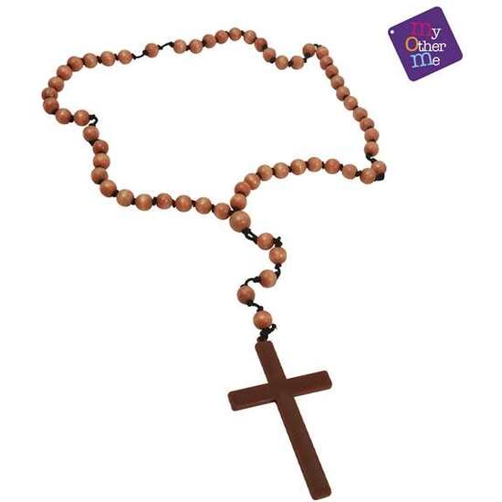 ROSARIO DE MADERA  40 CM image 1
