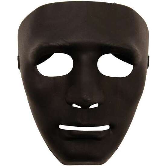 MÁSCARA NEGRA TALLA ÚNICA image 0