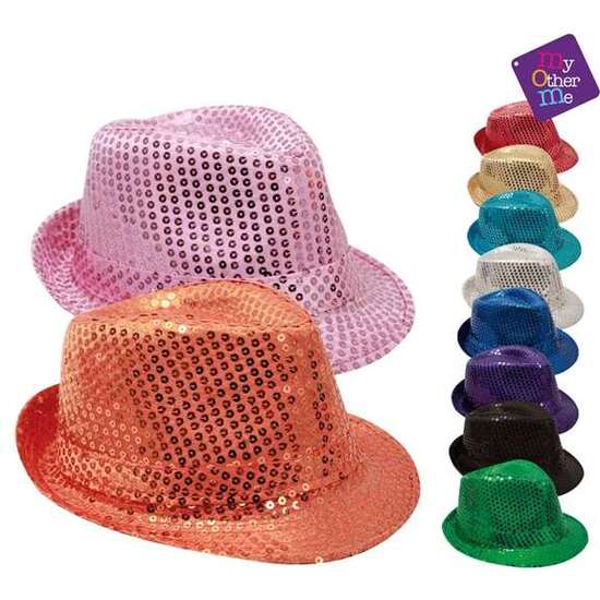 GORRO DE LENTEJUELAS 58 CM  - MODELOS SURTIDOS image 1