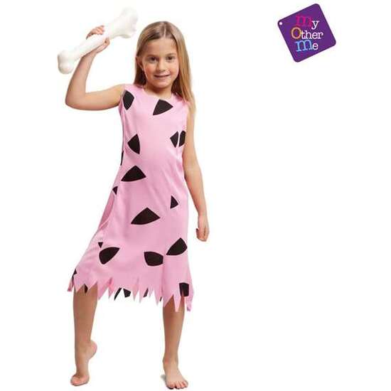 DISFRAZ INFANTIL TROGLODITA NIÑA 5-6 AÑOS image 1