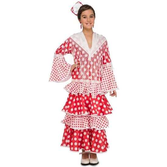 DISFRAZ FLAMENCA ROCIO 5-6 AÑOS (VESTIDO (NO INCLUYE MANTONCILLO)) image 0