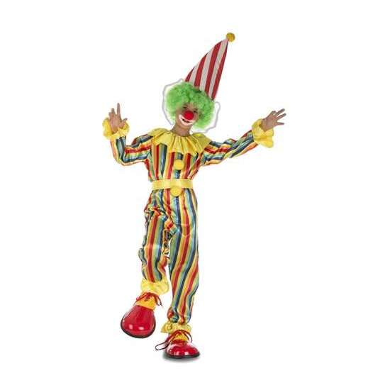 DISFRAZ  PAYASO DE RAYAS TALLA 10-12 AÑOS image 0