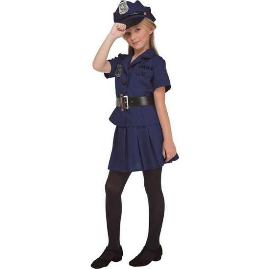 DISFRAZ INFANTIL POLICÍA 5-6 AÑOS image 2