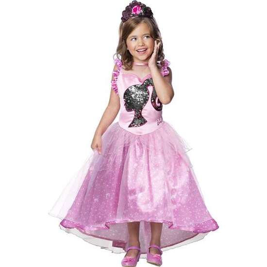 DISFRAZ INFANTIL BARBIE PRINCESA TALLA M (5/6 AÑOS) image 0