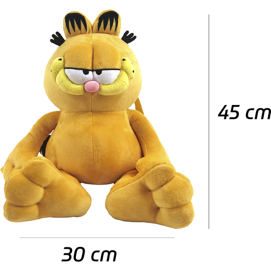 MOCHILA PELUCHE GARFIELD 45CM image 4